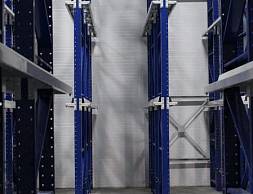 Компания "Морепродукт": стеллажи набивные